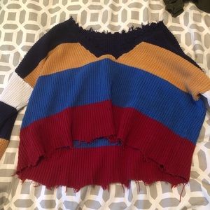 Multicoloured sweater
